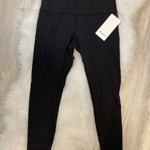 Lululemon Wunder Under HR Tight 25"*Flux in Black